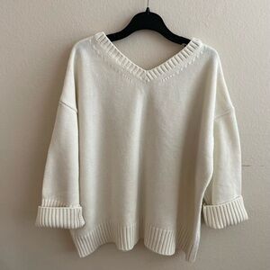 Elegant Cream Sweater